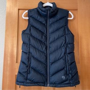 Mountain Hardwear Black Down Filled Puffer Vest